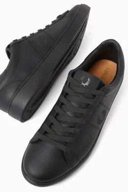 Fred perry spencer leather hot sale sneaker