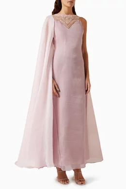 Organza on sale pink dress