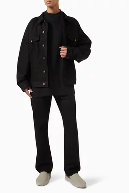Fear of shop god trucker jacket