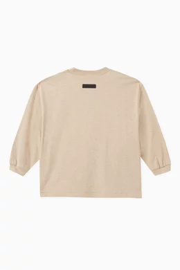 Long outlet sleeve tee