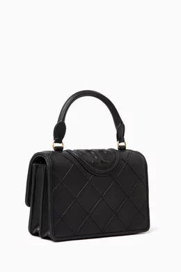 Tory burch fleming top mini wallet on chain