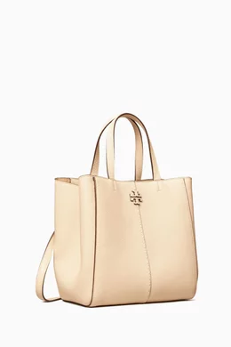 Tory burch mcgraw best sale pebbled leather tote bag