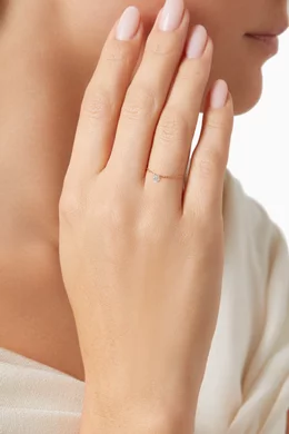 Diamond chain clearance ring