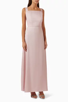 Beaded floor length on sale dress