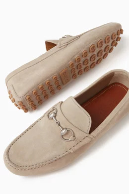 Gucci store driving shoes