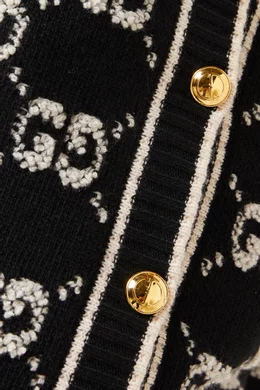Gold gucci cardigan new arrivals