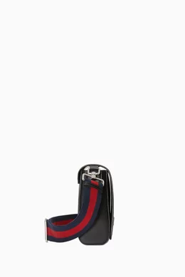 Supreme black online crossbody bag