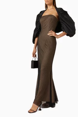 Evening dress and jacket set store