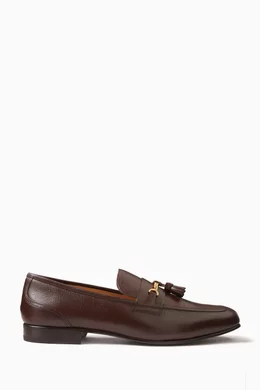 Bally black shop loafers