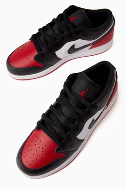 Buy Nike Multicolour Junior Air Jordan 1 Low Sneakers in Leather