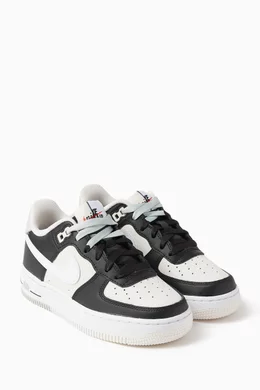 Buy Nike Multicolour Air Force 1 LV8 Sneakers in Leather for Boys