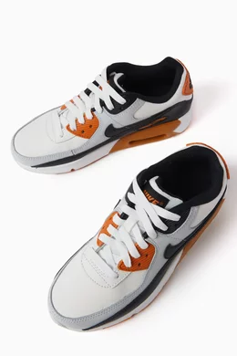 Nike air max top 90 white leather junior
