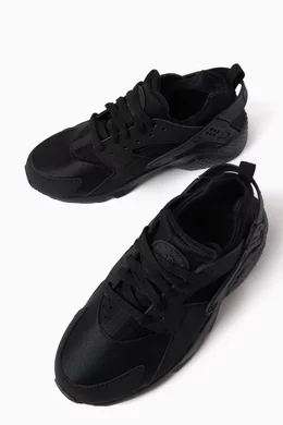 Huaraches black junior on sale