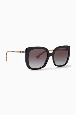 Burberry sales oversized sunglasses