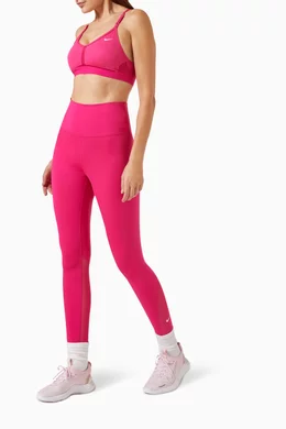 Buy Nike Pink Indy Dri FIT Padded Sports Bra in Jersey for Women
