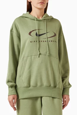 Oversized hoodie nike top