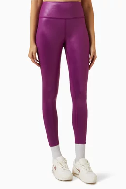 Buy Nike Women's Yoga Dri-FIT Leggings Purple in Dubai, UAE -SSS