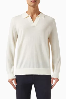 Buy Theory Multicolour Briody Sweater in Merino Wool Blend Knit