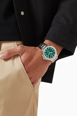 Buy Oris Green x Bracenet Aquis Automatic Watch 43.5mm for Men in UAE Ounass