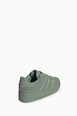 Adidas superstar shoes olive green hot sale