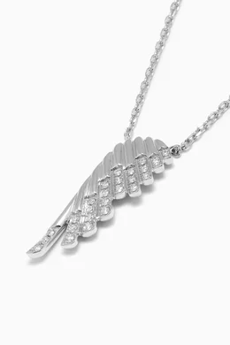 Diamond angel on sale wings pendant
