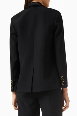 Buy Milly Black Stacy Tuxedo style Blazer for Women in UAE Ounass