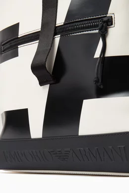 Canvas foldover backpack hot sale