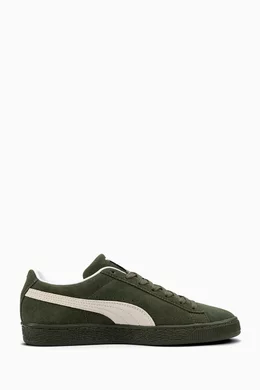 Buy PUMA Select Green Classic XXI Dubai Low top Sneakers in Suede