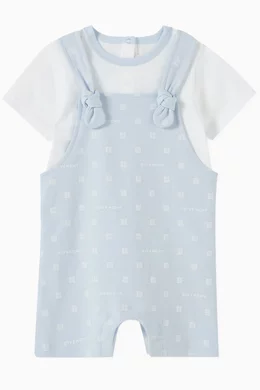 Baby cotton best sale dungarees