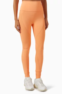Orange sales yoga pants