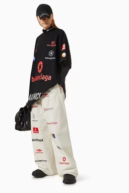 Balenciaga pants womens white deals