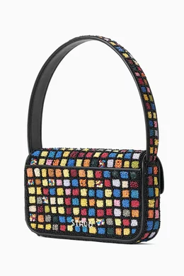 Beaded shoulder new arrivals bag