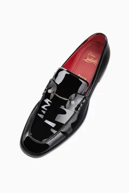 Red dress shoes loafers deals