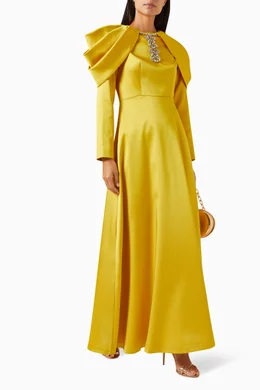 Golden shop yellow dress