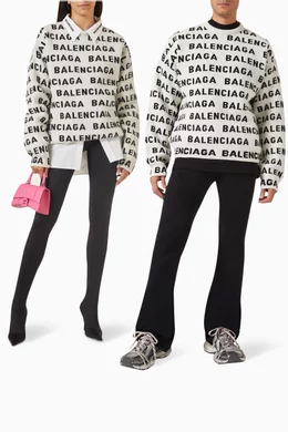 Balenciaga sweater logo shop