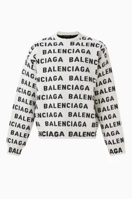 Balenciaga sweater white outlet