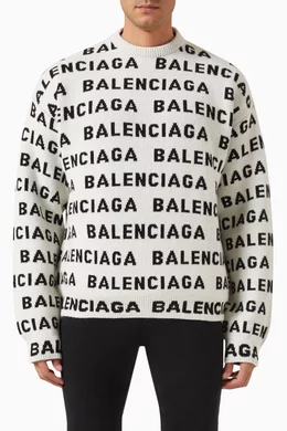 Balenciaga sales wool pullover