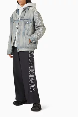 Balenciaga denim jacket yellow store