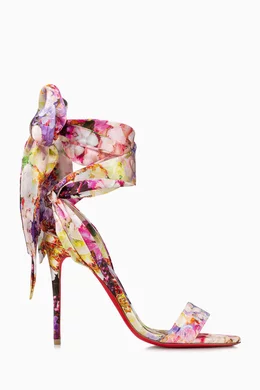 Buy Christian Louboutin Multicolour Sandale Du D sert 100 Sandals