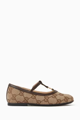 Gucci pointed top toe flats