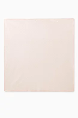 Gg pattern shop wool baby blanket