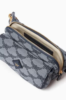Mcm blue belt bag outlet