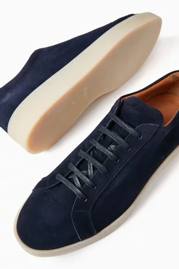 Suede dress sneakers 2025