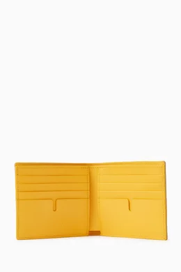 Burberry shop yellow wallet