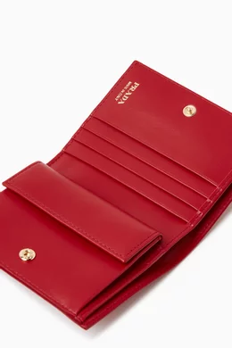 Red prada card holder outlet
