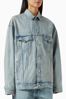 Balenciaga denim shop jacket price