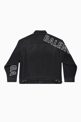 Balenciaga 2025 jeans jacket