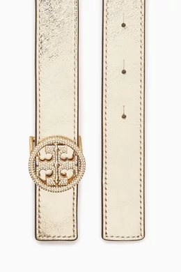 1 Miller Crystal Embellished Belt: Women's Designer Belts