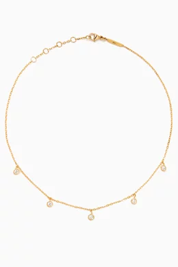 Diamond discount choker womens