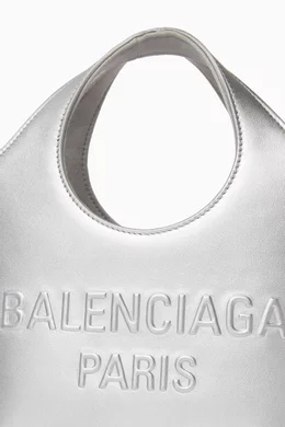 Balenciaga leather tote hot sale